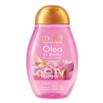 SABONETE LIQ ÓLEO DE BANHO MURIEL MAMMY 230ML