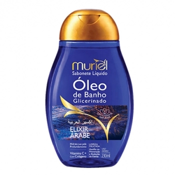 SABONETE LIQ. ÓLEO DE BANHO MURIEL ELIXIR ÁRABE 230ML