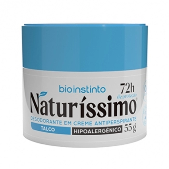 DESODORANTE EM CREME NATURISSIMO TALCO 55G BIO INSTINTO