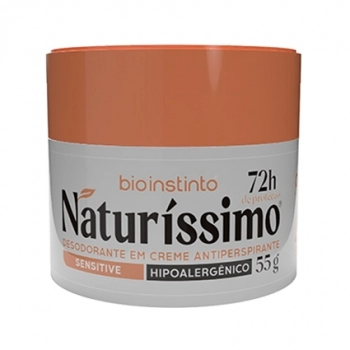 DESODORANTE EM CREME NATURISSIMO SENSITIVE 55G BIO INSTINTO