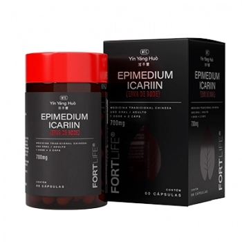 EPIMEDIUM ICARIIN (ERVA DE BODE) 700MG C/60 CAPS FORTLIFE