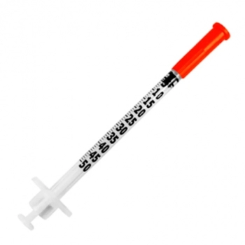 SERINGA INSULINA 0,5ML C/AGULHA 6X0,25 INDIVIDUAL SR