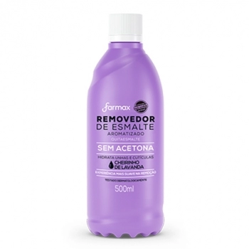 REMOVEDOR SEM ACETOTA LAVANDA FARMAX 500ML