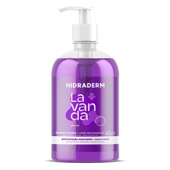 SABONETE LIQUIDO LAVANDA HIDRADERM 480ML