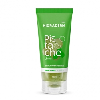 SABONETE LIQUIDO ESFOLEANTE PISTACHE 150ML HIDRADERM