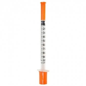 SERINGA INSULINA 1ML C/AGULHA 6X0,25 INDIVIDUAL MEDIX