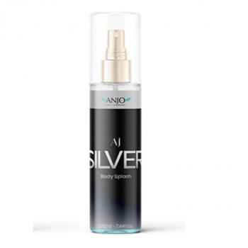 BODY SPLASH AJ SILVER 220ML ANJO PARIS (INSPIRACAO SILVER SCENT JACQUES BOGART)