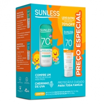 KIT SUNLESS FPS70 KIDS + CORP. FPS70 90G