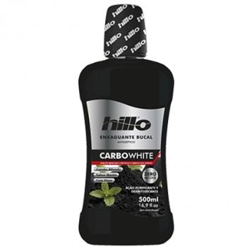 ENXAGUANTE CARVAO ATIVADO 500ML HILLO