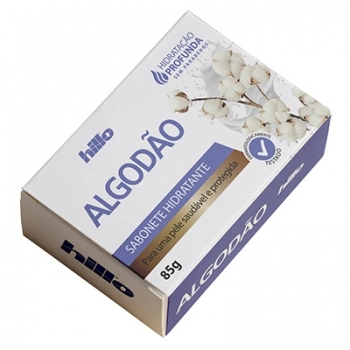 SABONETE EM BARRA ALGODÃO 85 GR HILLO