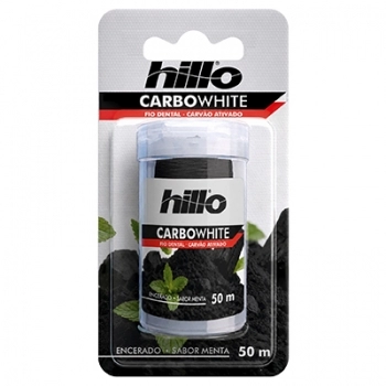 FIO DENTAL 50M CARVAO ATIVADO HILLO