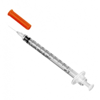 SERINGA INSULINA 1ML C/AGULHA 8X0,30 INDIVIDUAL SR