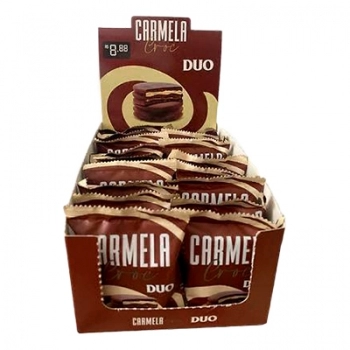 ALFAJOR CROC DUO 40G CARMELA