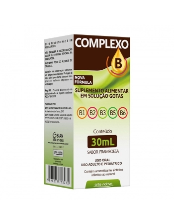 COMPLEXO B 30ML GOTAS ARTE NATIVA