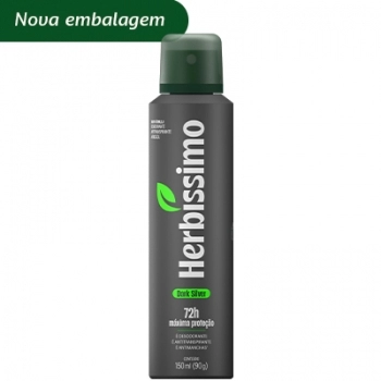 DESOD AEROSSOL HERBIS 150ML DARK SILVER HERBISSIMO