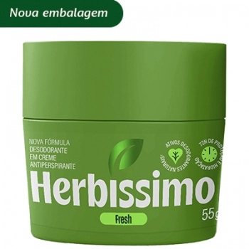 DESODORANTE HERBISSIMO CREME 55G FRESH