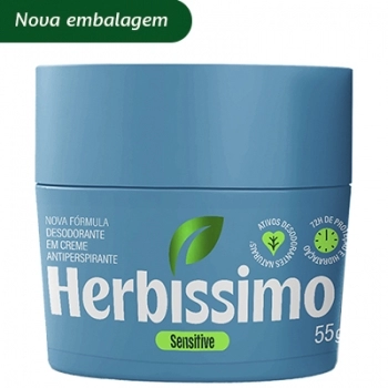 DESODORANTE HERBISSIMO CREME 55G SENSITIVE