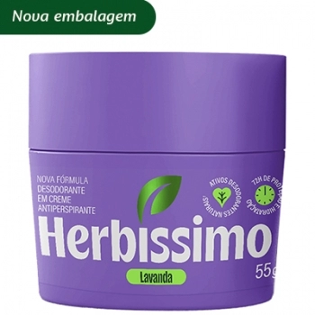 DESODORANTE HERBISSIMO CREME 55G LAVANDA