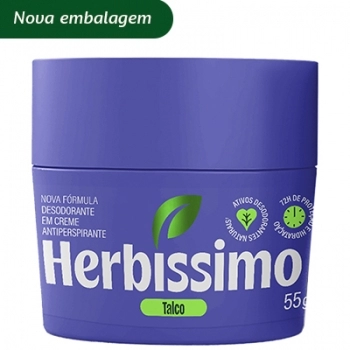 DESODORANTE HERBISSIMO CREME 55G TALCO