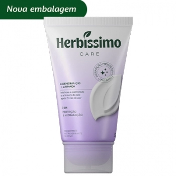 DESODORANTE HERBISSIMO CARE BISNAGA 55G LINHAÇA E COENZIMA Q10