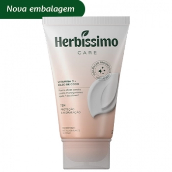 DESODORANTE HERBISSIMO CARE BISNAGA 55G COCO E VITAMINA C