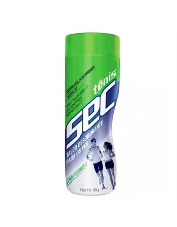 TALCO P/ PES TENIS SEC 100G CANFORADO