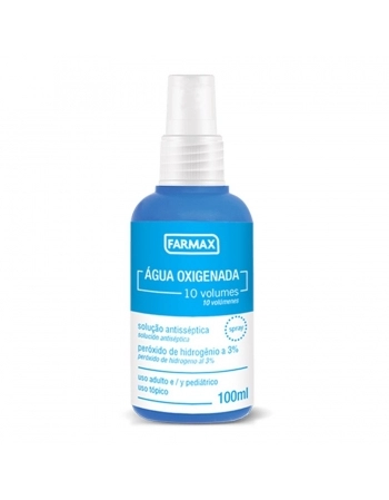 AGUA OXIGENADA 10 VOL SPRAY 100ML FARMAX