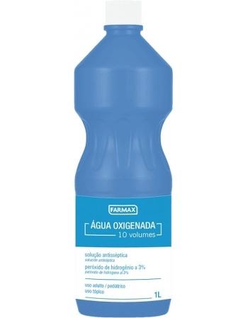 AGUA OXIGENADA 10 VOL 1 LITRO FARMAX.