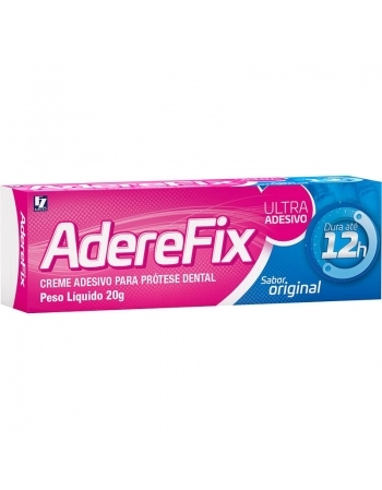 ADEREFIX FIXADOR DE PROTESE DENTAL SABOR ORIGINAL 40G ADEREFIX