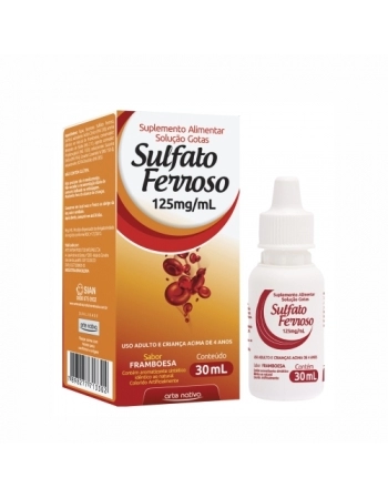 SULFATO FERROSO GOTAS 30ML ARTE NATIVA
