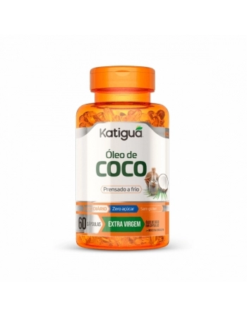 OLEO DE COCO 1000MG COM 60 CAPS KATIGUA